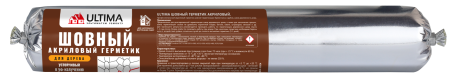 ULTIMA, шовный герметик акриловый для дерева, 600 мл ULTIMA, шовный герметик акриловый для дерева, 600 мл