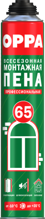 OPPA 65 Пена монтажная профессиональная, 850 мл