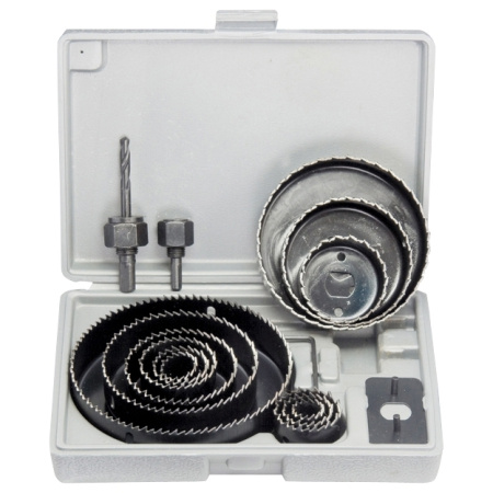 Набор кольцевых пил по дереву Ultima, 19-127 мм, 12 предм. Набор кольцевых пил по дереву Ultima, 19-127 мм, 12 предм.